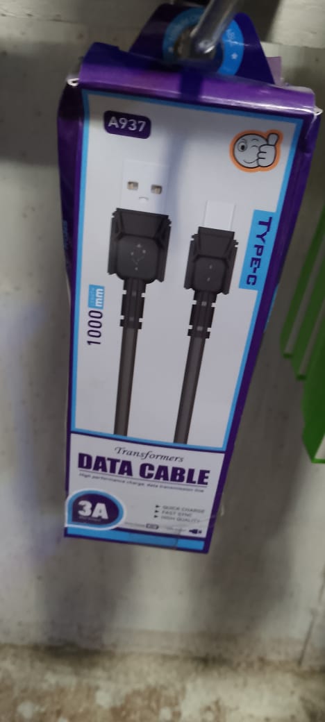 A937 data cable type c
